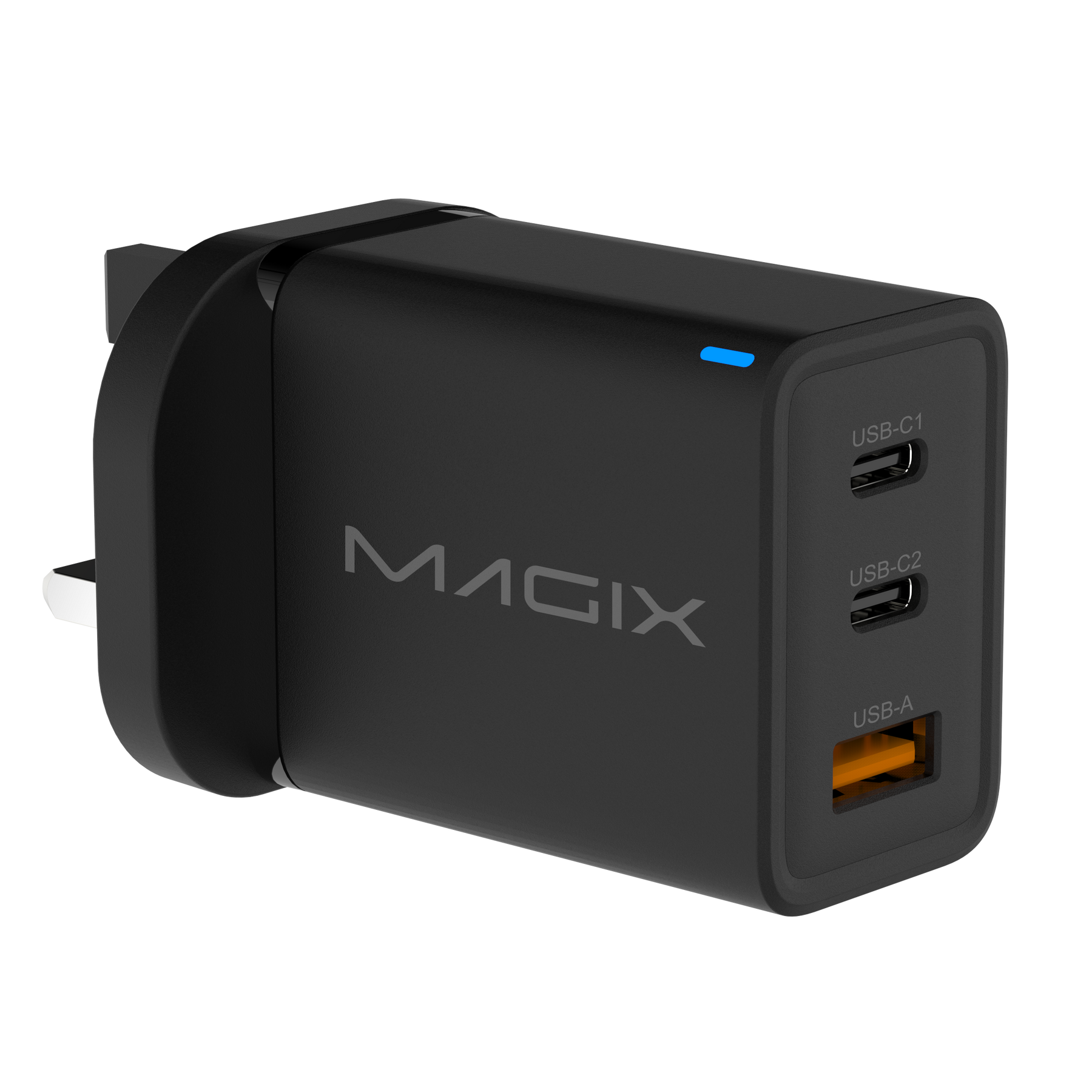 MAGIX 65W 3-Port Plug GaN Charger PD
